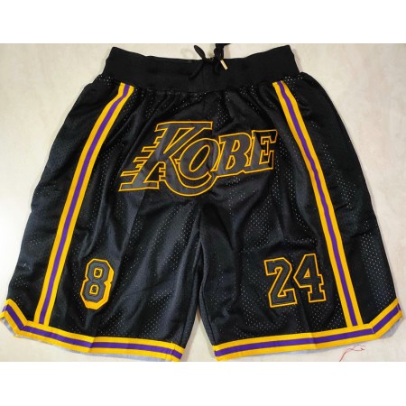 Homme Basket Los Angeles Lakers Kobe Shorts à poche Swingman